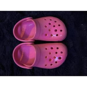 Pink Crocs Classic Clogs